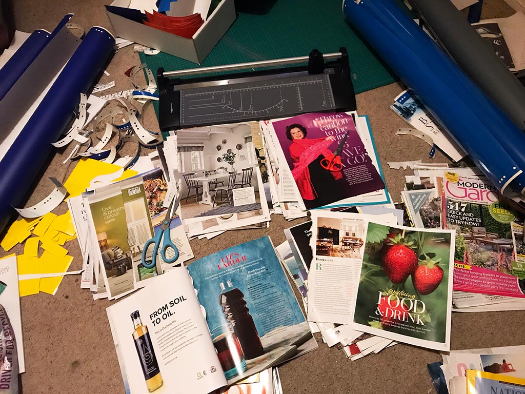 Collage materials